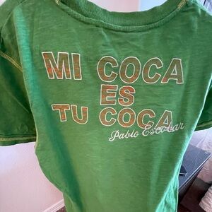 De Putra Madre high fashion graphic T. Size small. Very rare